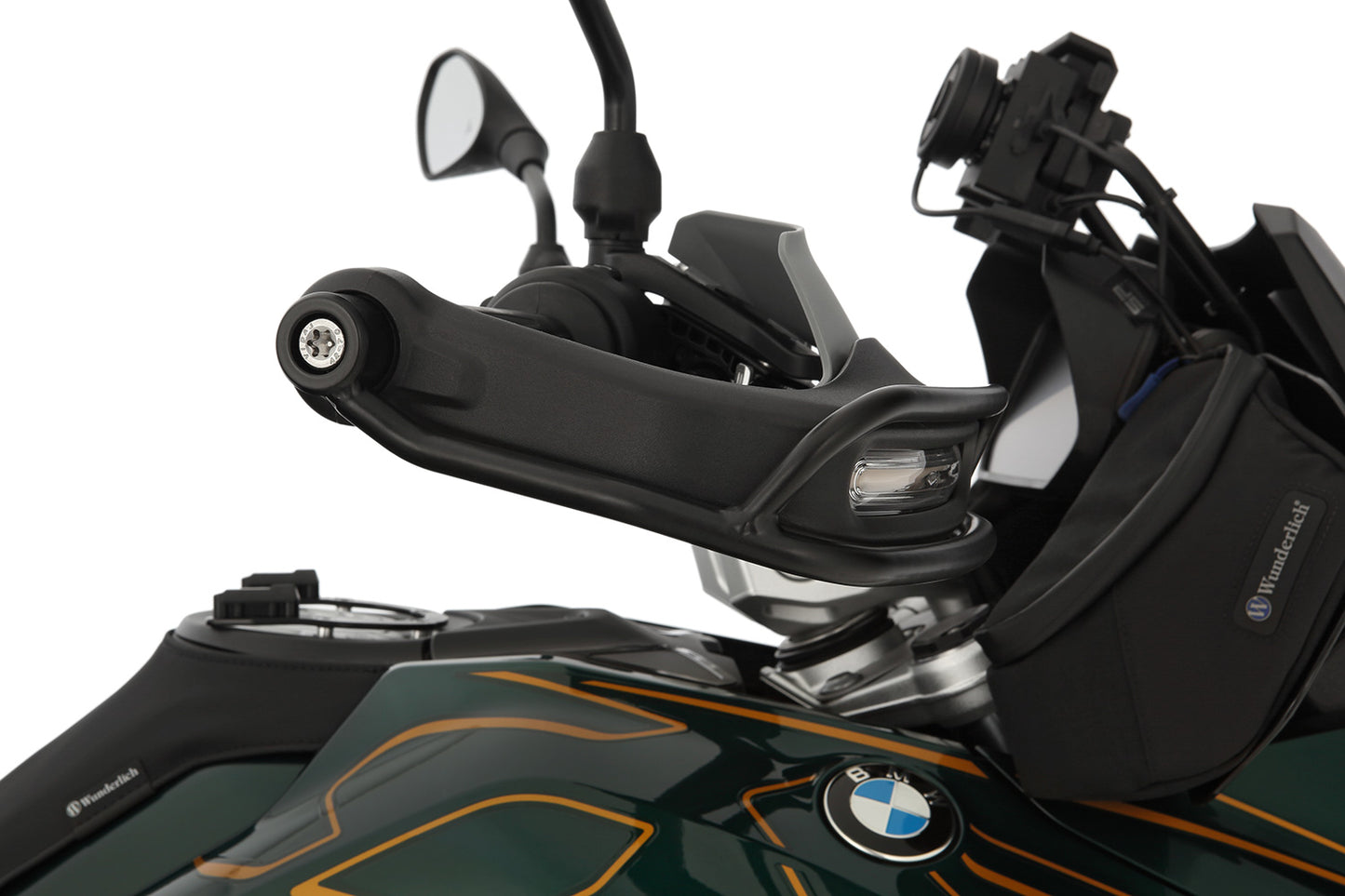 indicator and hand guard bars R 1300 GS and GS Adventure ULTIMATE - front - black