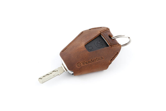 Keyless Ride Leather Key Pouch R 1300 GS / R 12 / R 12nineT - Genuine leather - brown