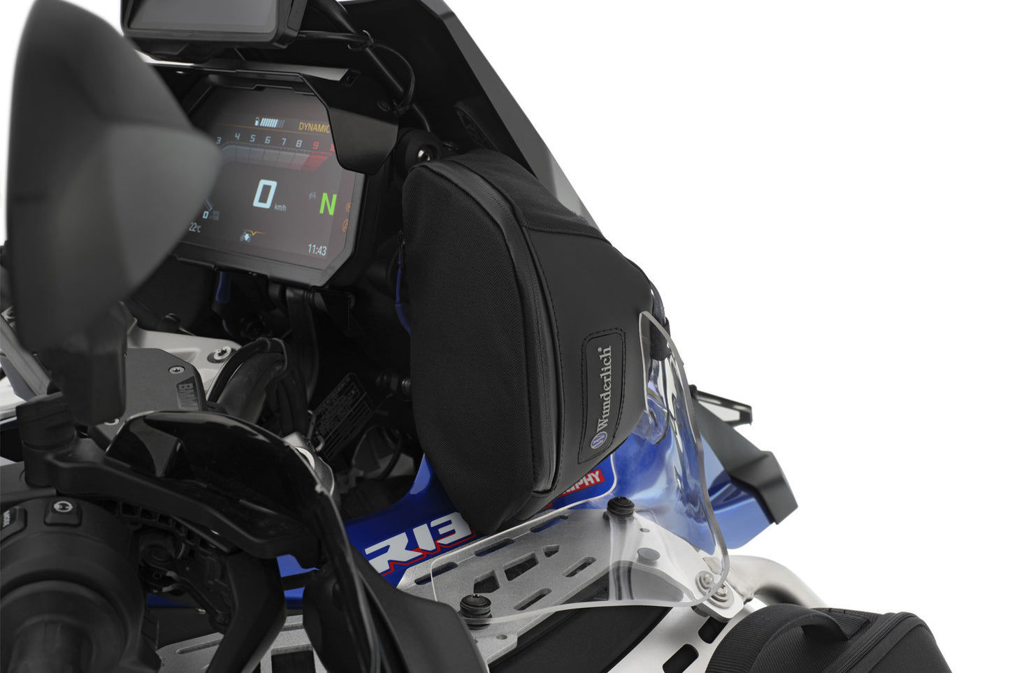 Wind Deflector Bags for the BMW R 1300 GS Adventure - Set - black