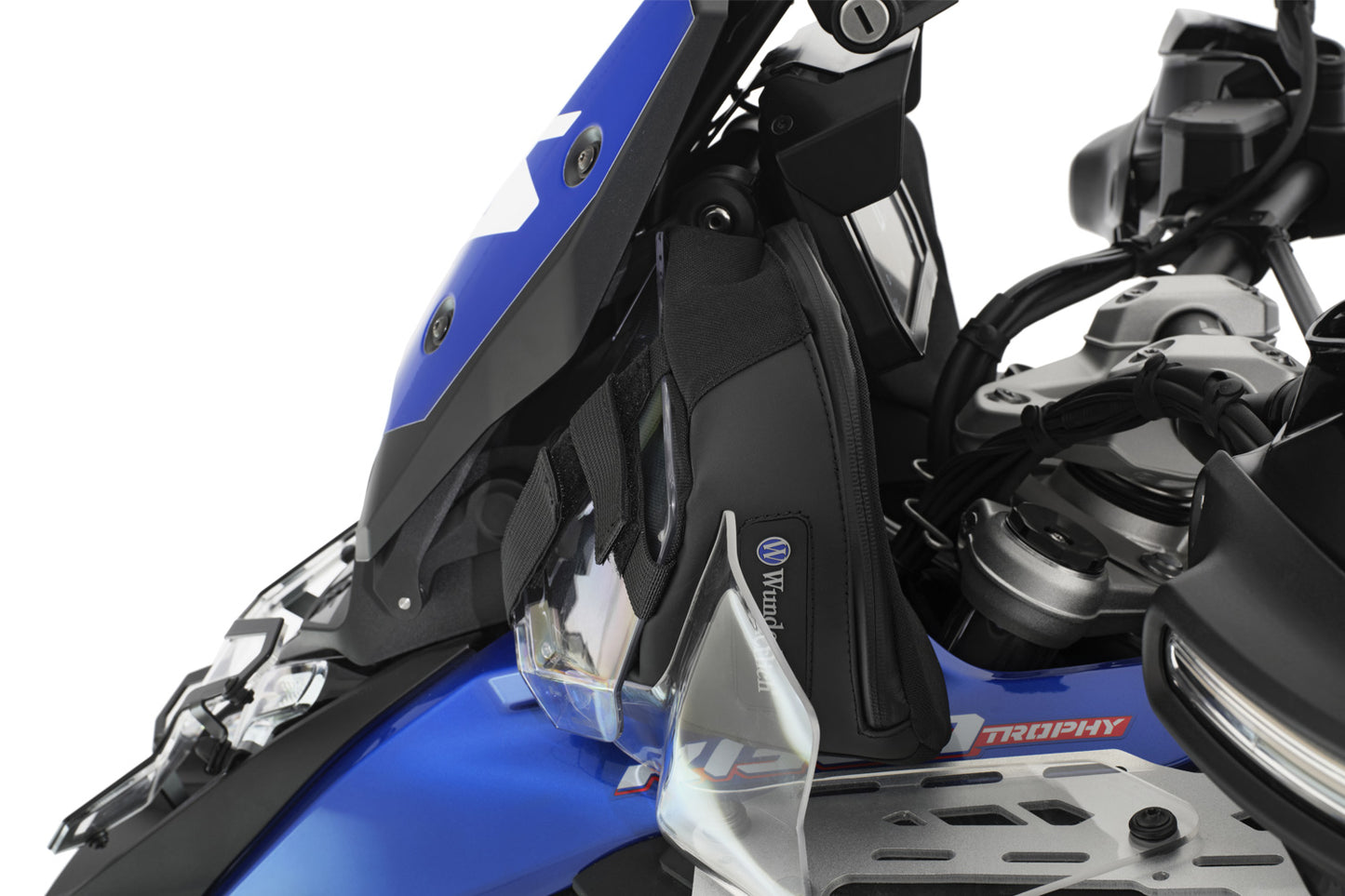 Wind Deflector Bags for the BMW R 1300 GS Adventure - Set - black