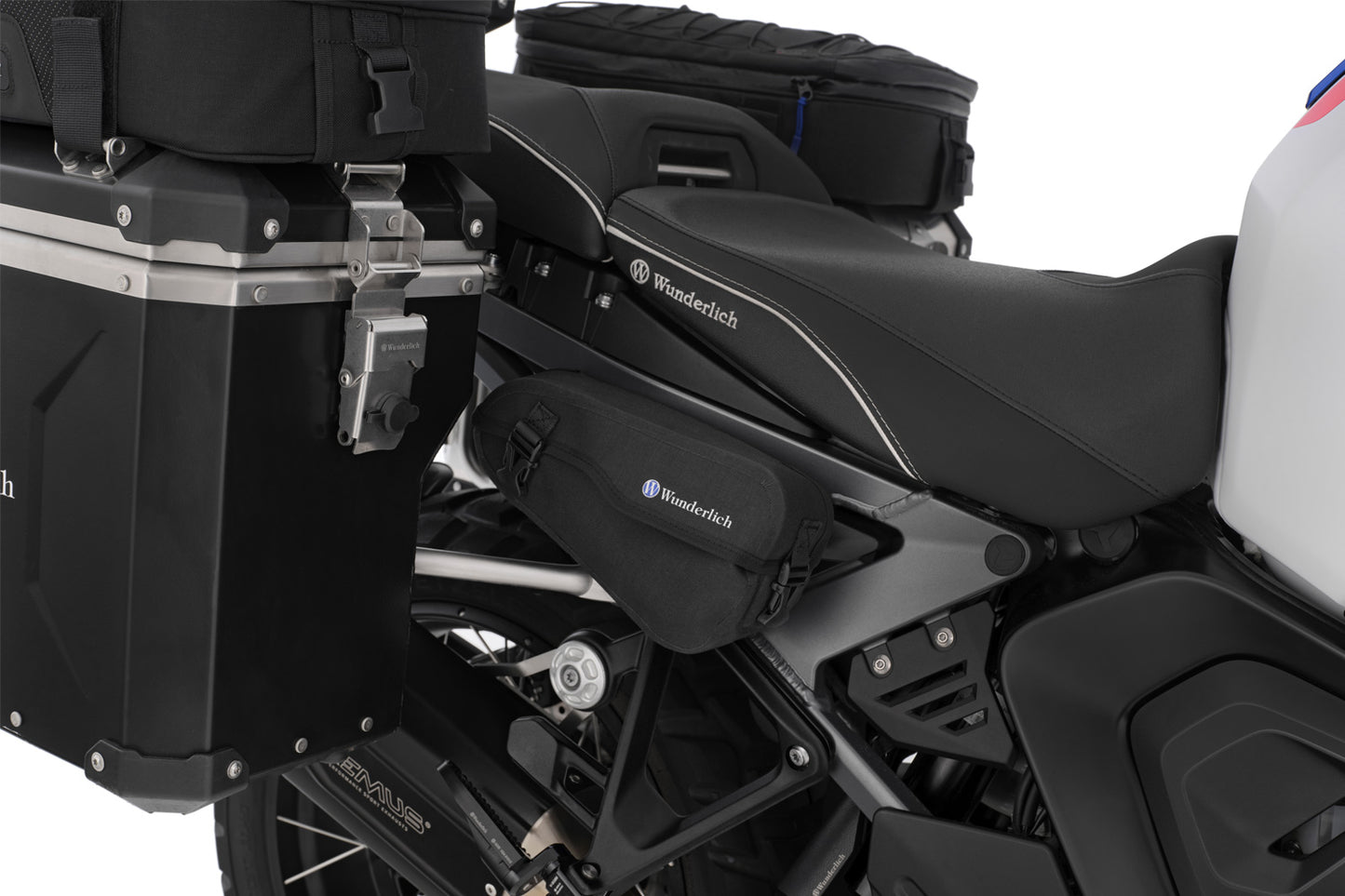 DRYBAG Side Bags for the Frame Panels of the R 1300 GS Adventure - black