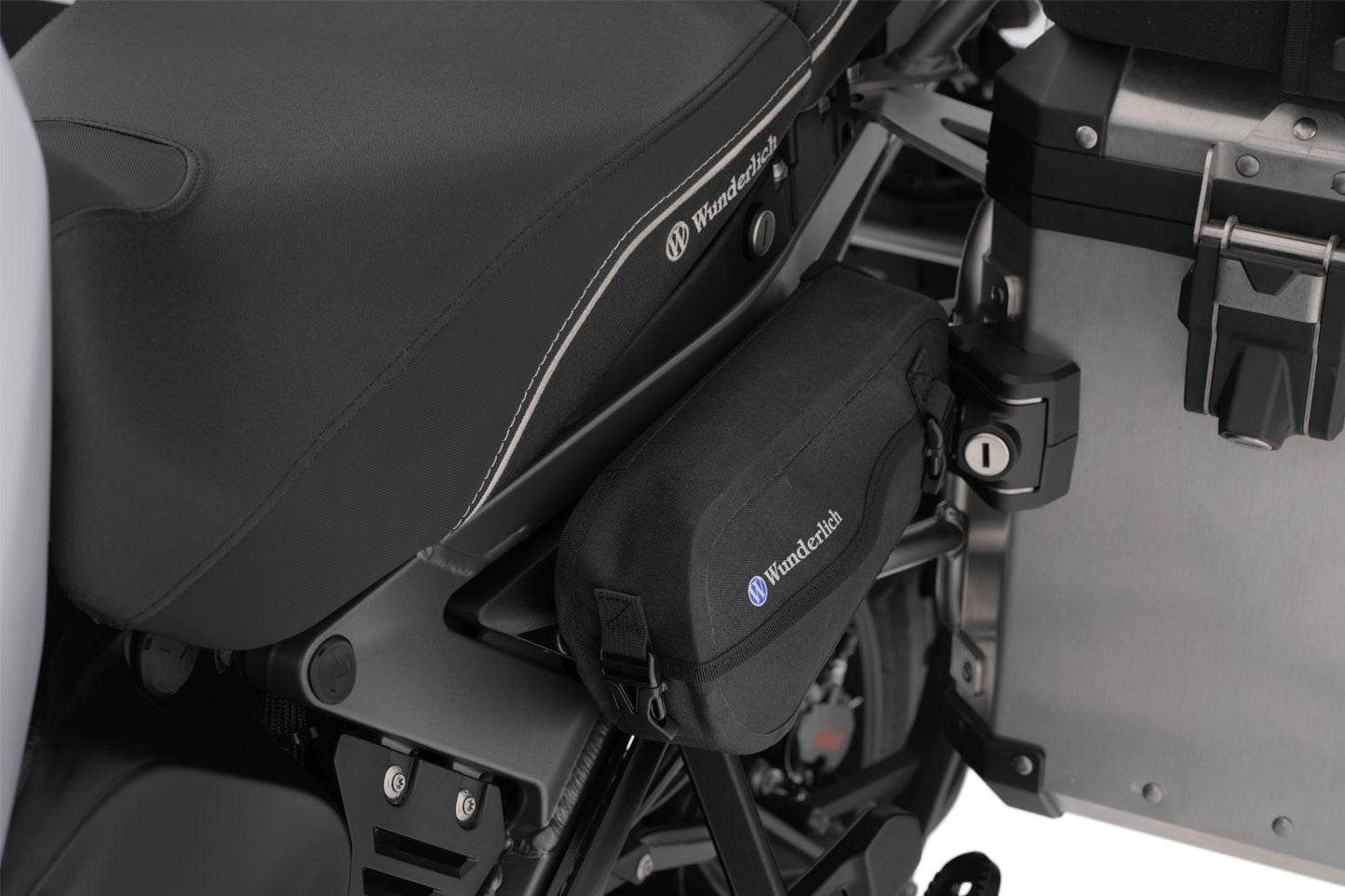 DRYBAG Side Bags for the Frame Panels of the R 1300 GS Adventure - black