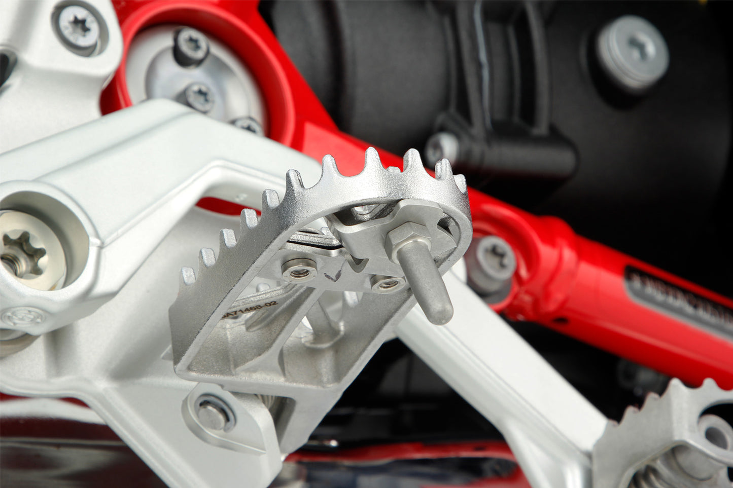 Lean Angle Indicator for Original BMW Enduro Footrests R 1300 GS Adventure - Set - stainless steel