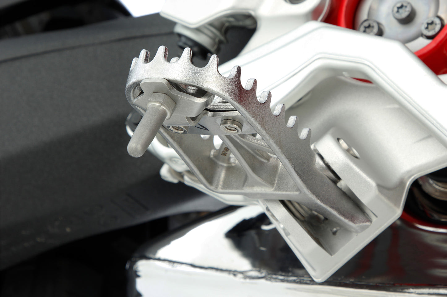 Lean Angle Indicator for Original BMW Enduro Footrests R 1300 GS Adventure - Set - stainless steel