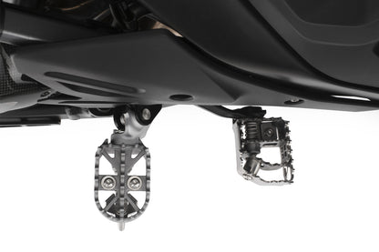 Lean Angle Indicator for Original BMW Enduro Footrests R 1300 GS Adventure - Set - stainless steel