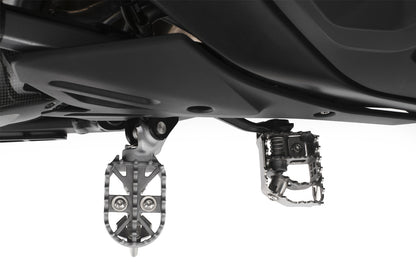 Lean Angle Indicator for Original BMW Enduro Footrests R 1300 GS Adventure - Set - stainless steel