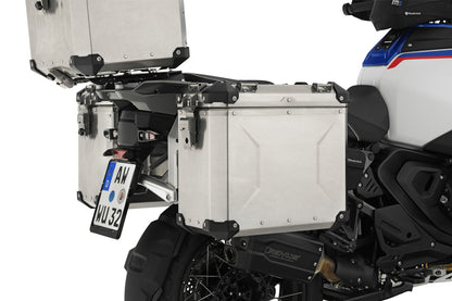 EXTREME slimline case set DirectLock R 1300 GS Adventure - aluminum