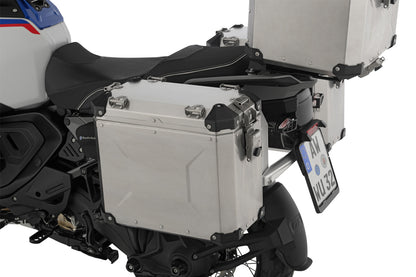 EXTREME slimline case set DirectLock R 1300 GS Adventure - aluminum