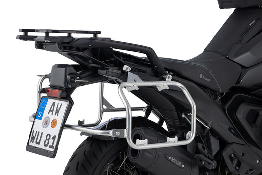 uniRack case carrier for the R 1300 GS - stainless steel