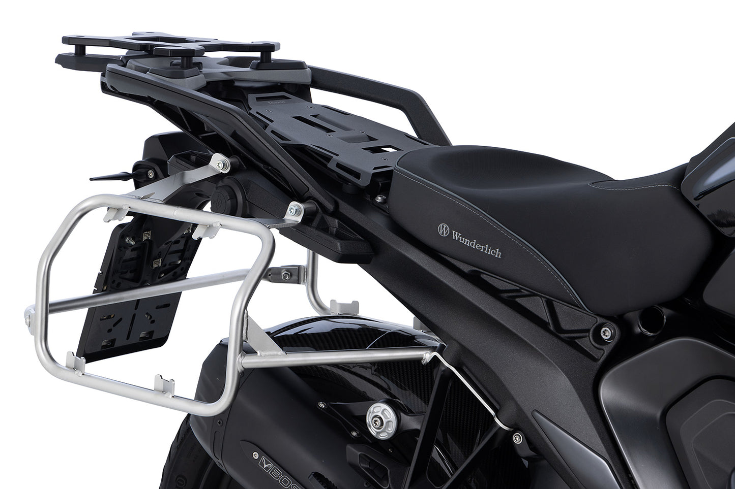 uniRack case carrier for the R 1300 GS - stainless steel