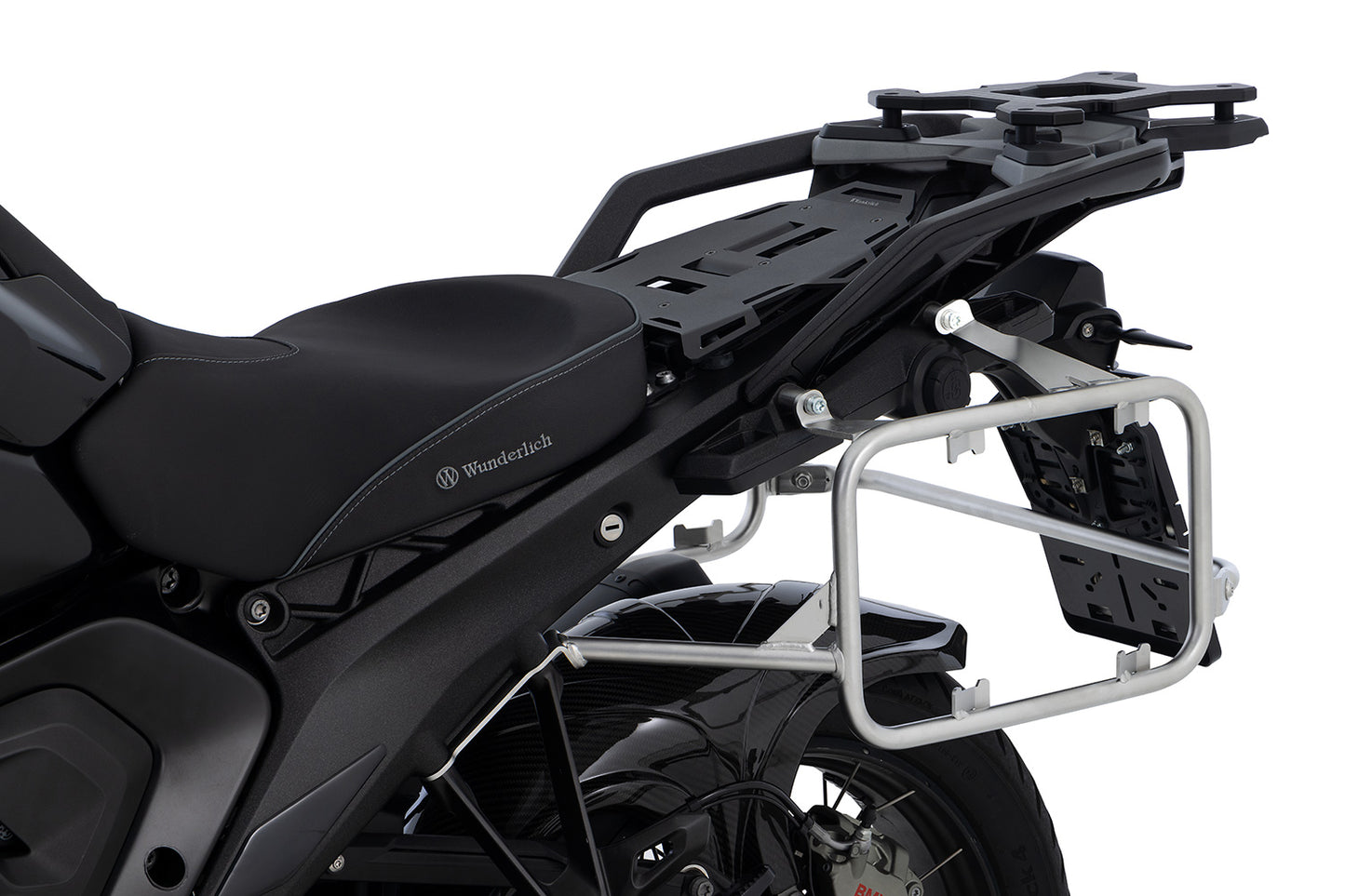 uniRack case carrier for the R 1300 GS - stainless steel