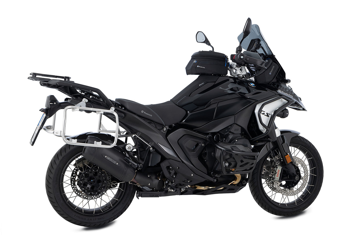 uniRack case carrier for the R 1300 GS - stainless steel