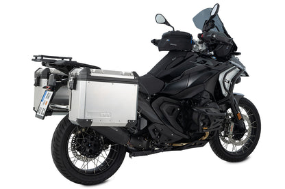 uniRack case carrier for the R 1300 GS - stainless steel
