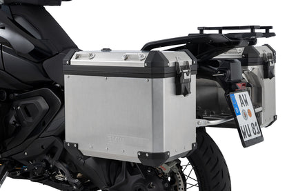 uniRack case carrier for the R 1300 GS - stainless steel