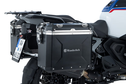 uniRack case carrier for the R 1300 GS Adventure - stainless steel