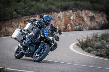 uniRack case carrier for the R 1300 GS Adventure - stainless steel