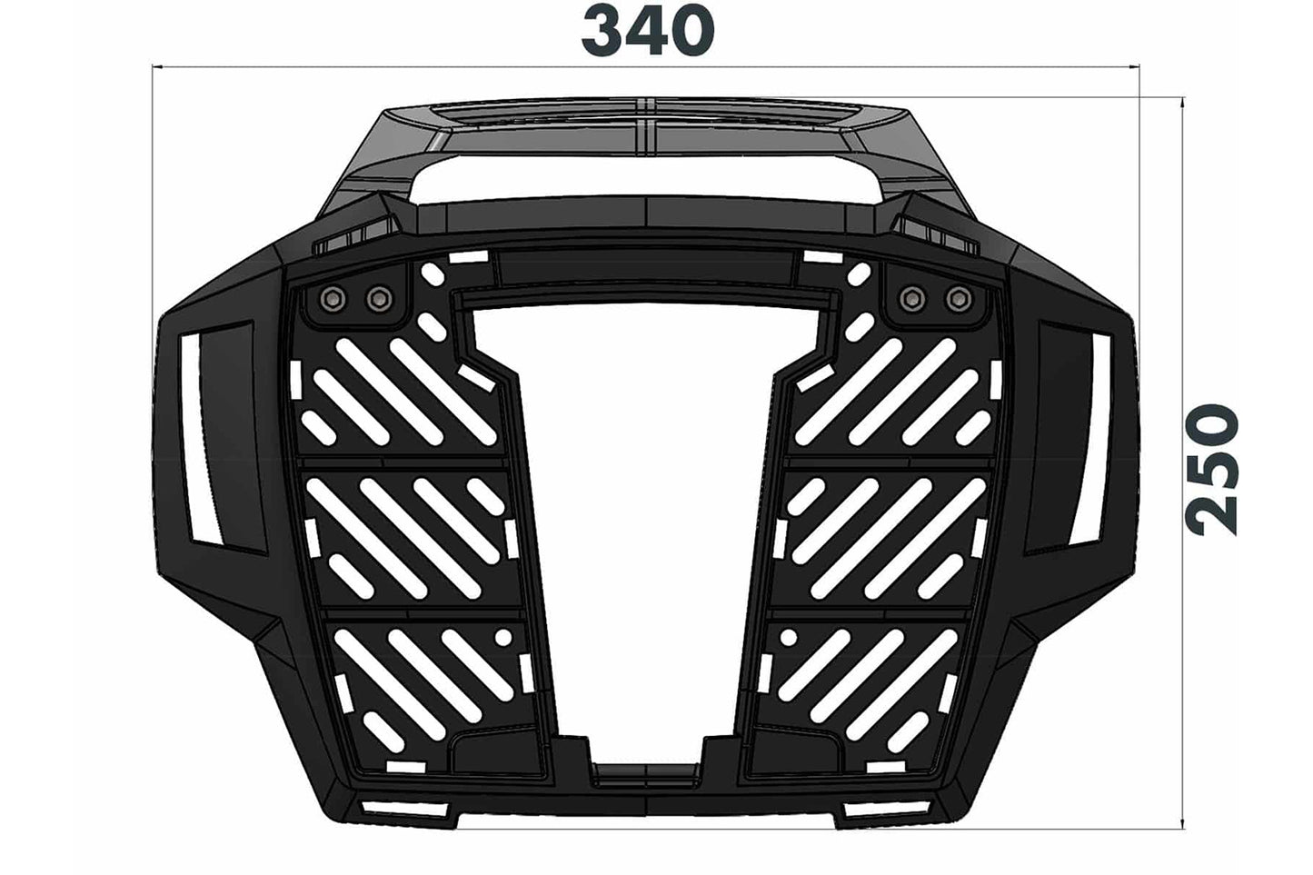 Hepco&Becker Alurack Topcase Carrier R 1300 GS Adventure