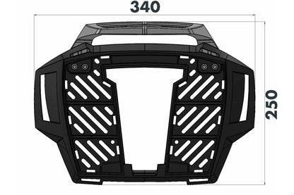 Hepco&Becker Alurack Topcase Carrier R 1300 GS Adventure