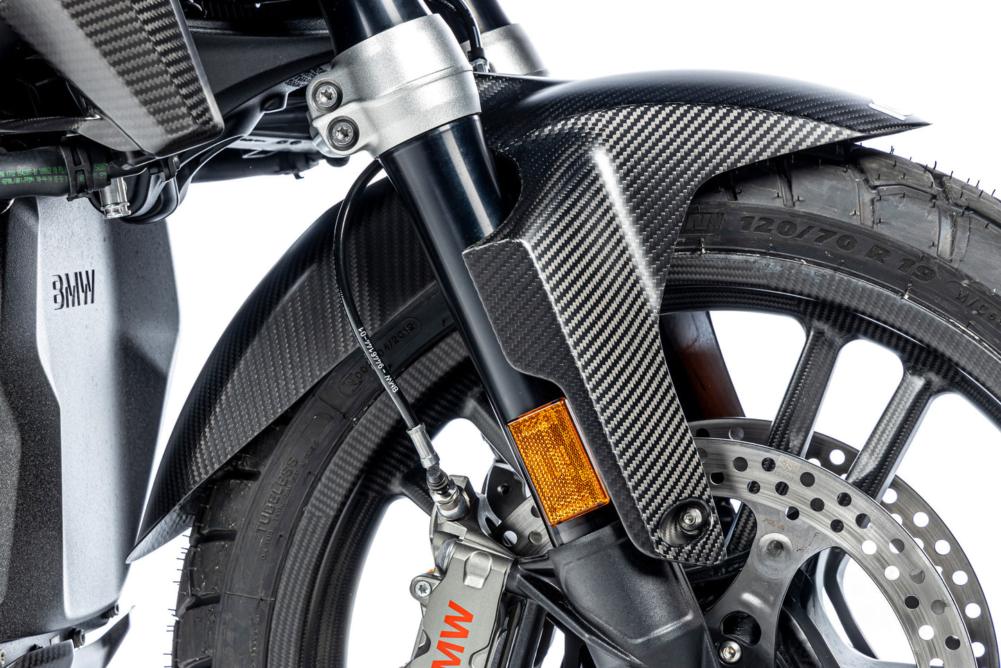 Ilmberger Front fender R 1300 GS + Adventure - carbon - matt