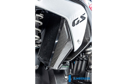 Ilmberger Air outlet cover R 1300 GS - left - carbon - glossy