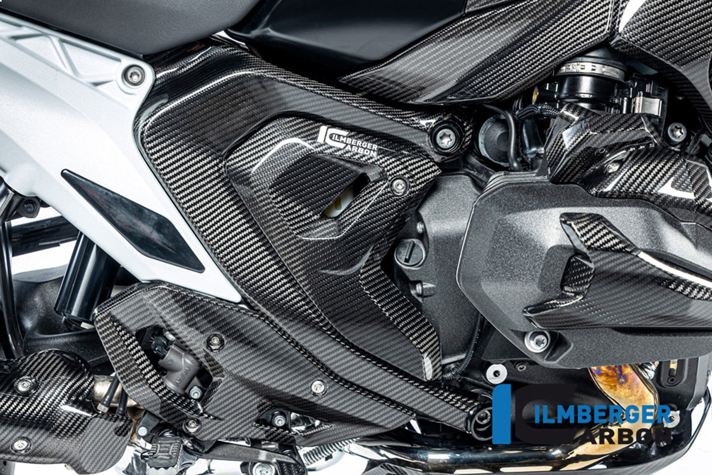 Ilmberger Frame cover R 1300 GS + Adventure - right - carbon - glossy