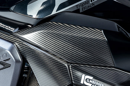 Ilmberger Tank cover bottom (upper part) R 1300 GS - left - carbon - matt
