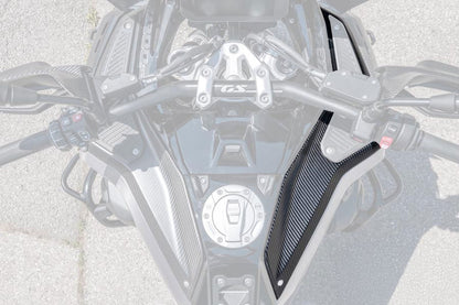 Ilmberger Upper Tank Cover R 1300 GS Adventure - right - carbon - matt