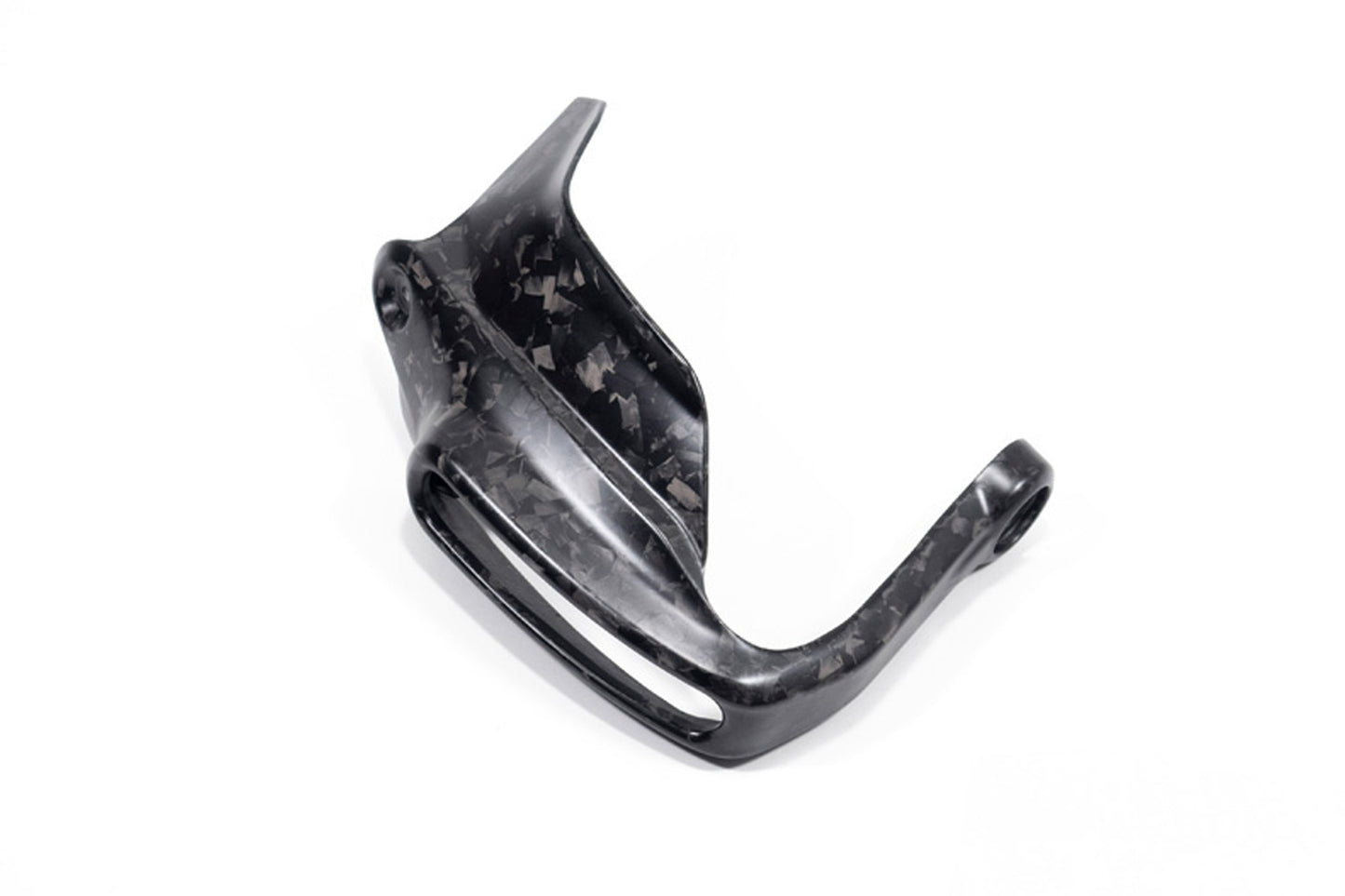 Ilmberger Hand protector with indicator mount R 1300 GS (Adventure) - left - Black Diamond Carbon - matt