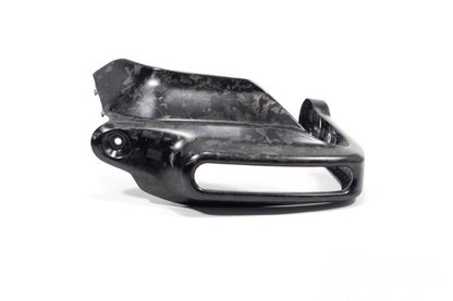 Ilmberger Hand protector with indicator mount R 1300 GS (Adventure) - left - Black Diamond Carbon - matt