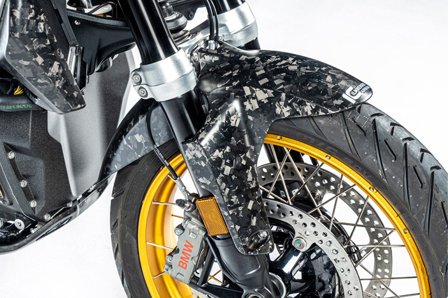 Ilmberger front wing R 1300 GS + Adventure - Black Diamond Carbon - matt