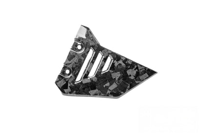 Ilmberger front frame triangle cover for BMW R 1300 GS Adventure - right - Black Diamond Carbon - glossy