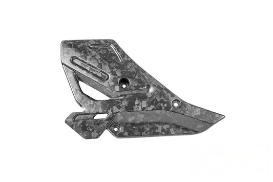 Ilmberger Heel guard R 1300 GS Adventure - right - Black Diamond Carbon - matt