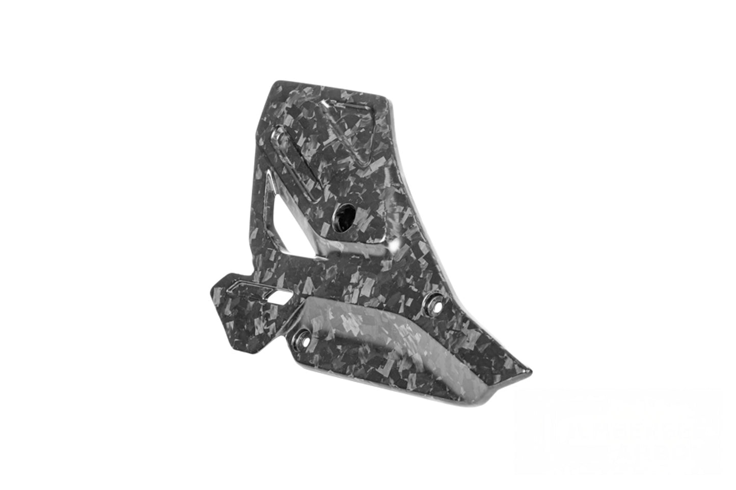 Ilmberger Heel guard R 1300 GS Adventure - right - Black Diamond Carbon - matt
