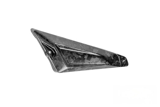 Ilmberger Rear Frame Triangle Cover R 1300 GS Adventure - left - Black Diamond Carbon - matt