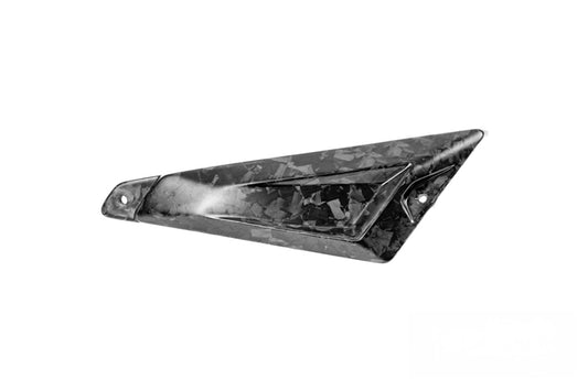 Ilmberger Rear Frame Triangle Cover for R 1300 GS Adventure - right - Black Diamond Carbon - matt