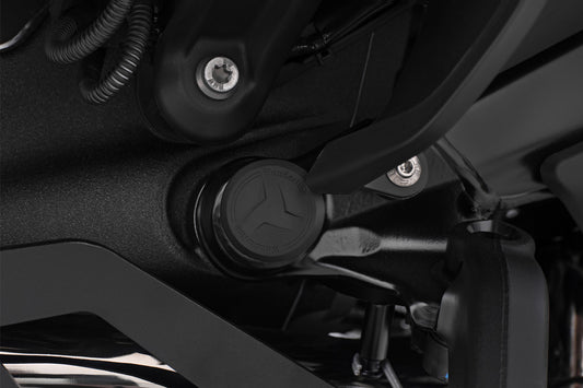 Wunderlich 3-piece Frame Plug Set for the BMW R 1300 RT - Set - black
