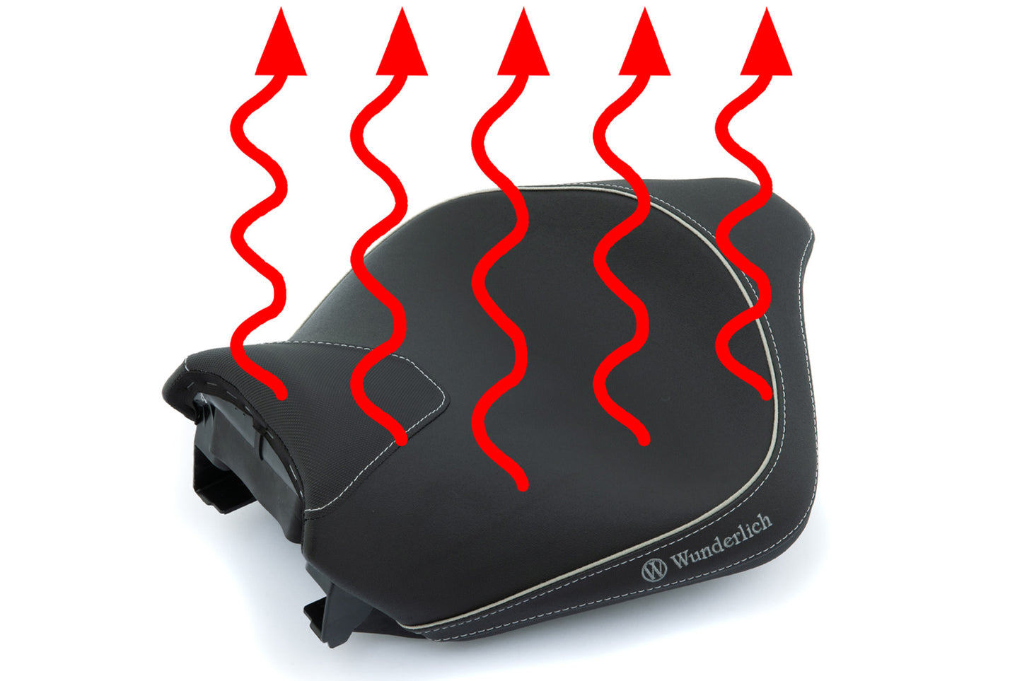 AKTIVKOMFORT Rider Seat with Smart Plug & Play Seat Heating R 1300 RT - high - black