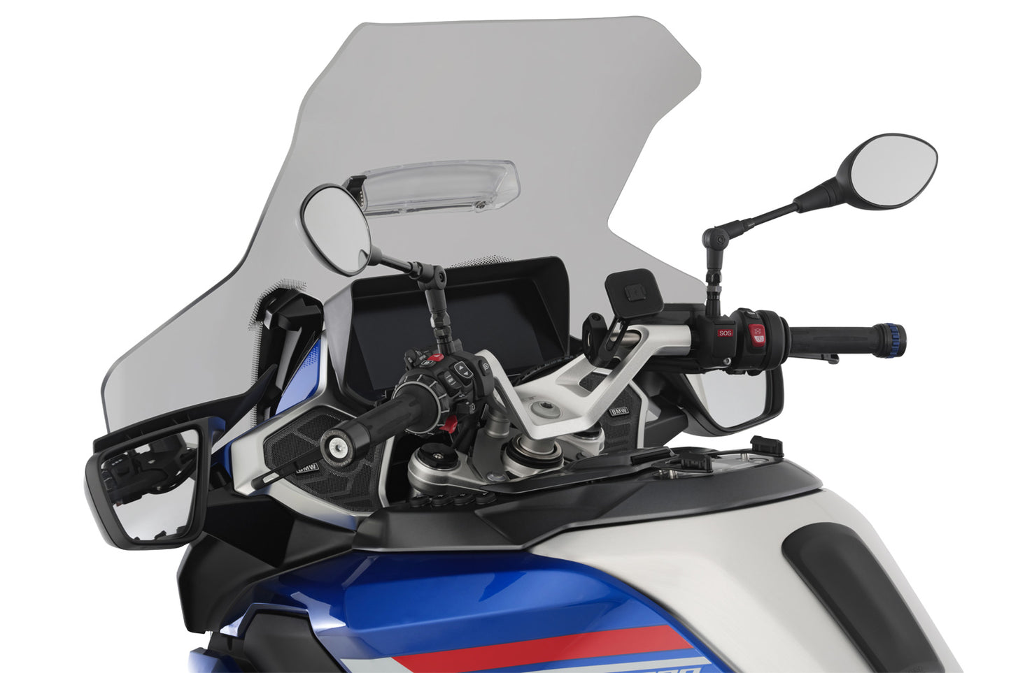 MARATHON AIRVENTED fairing windscreen R 1300 RT - smoked grey