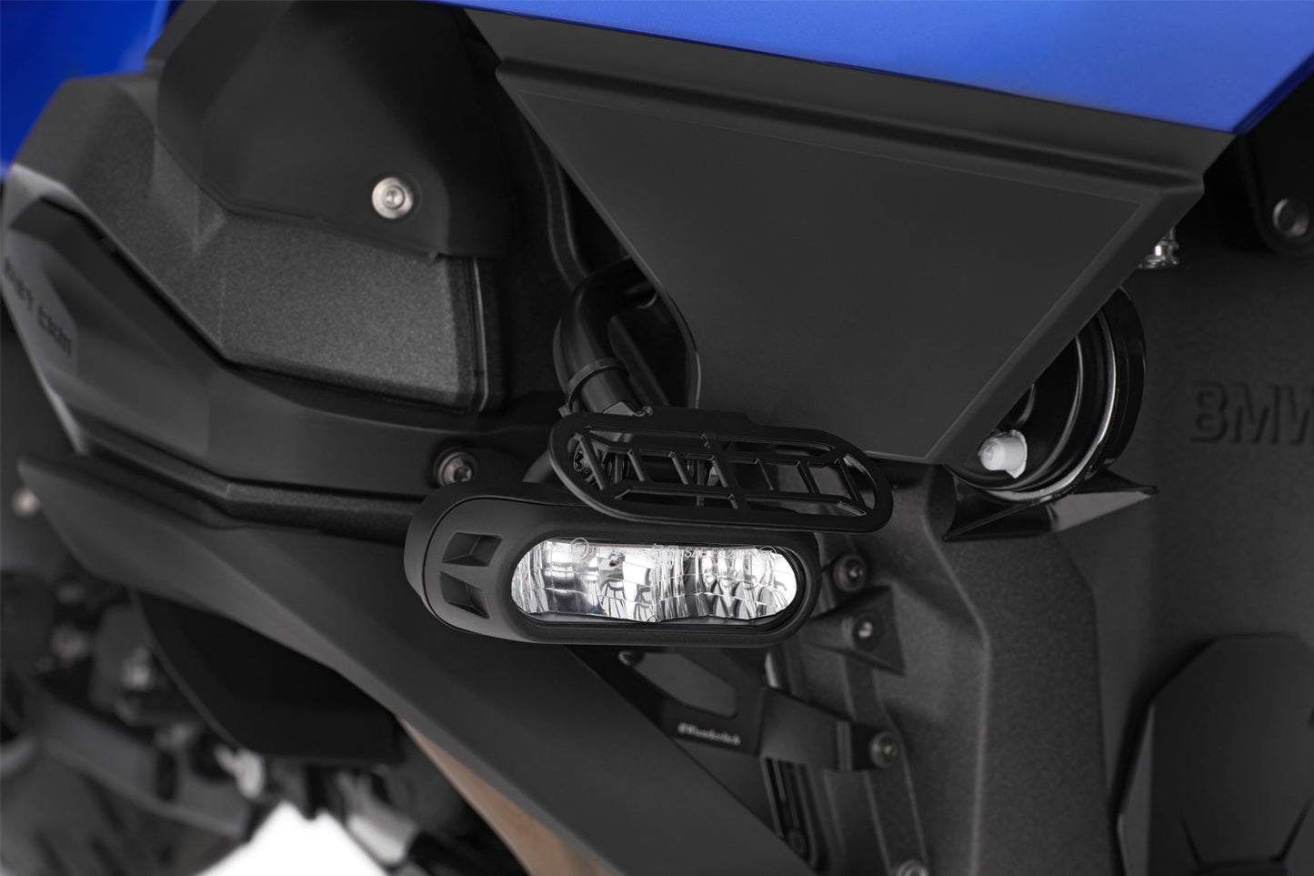 Headlight guard for original LED auxiliary headlights R 1300 RT - black