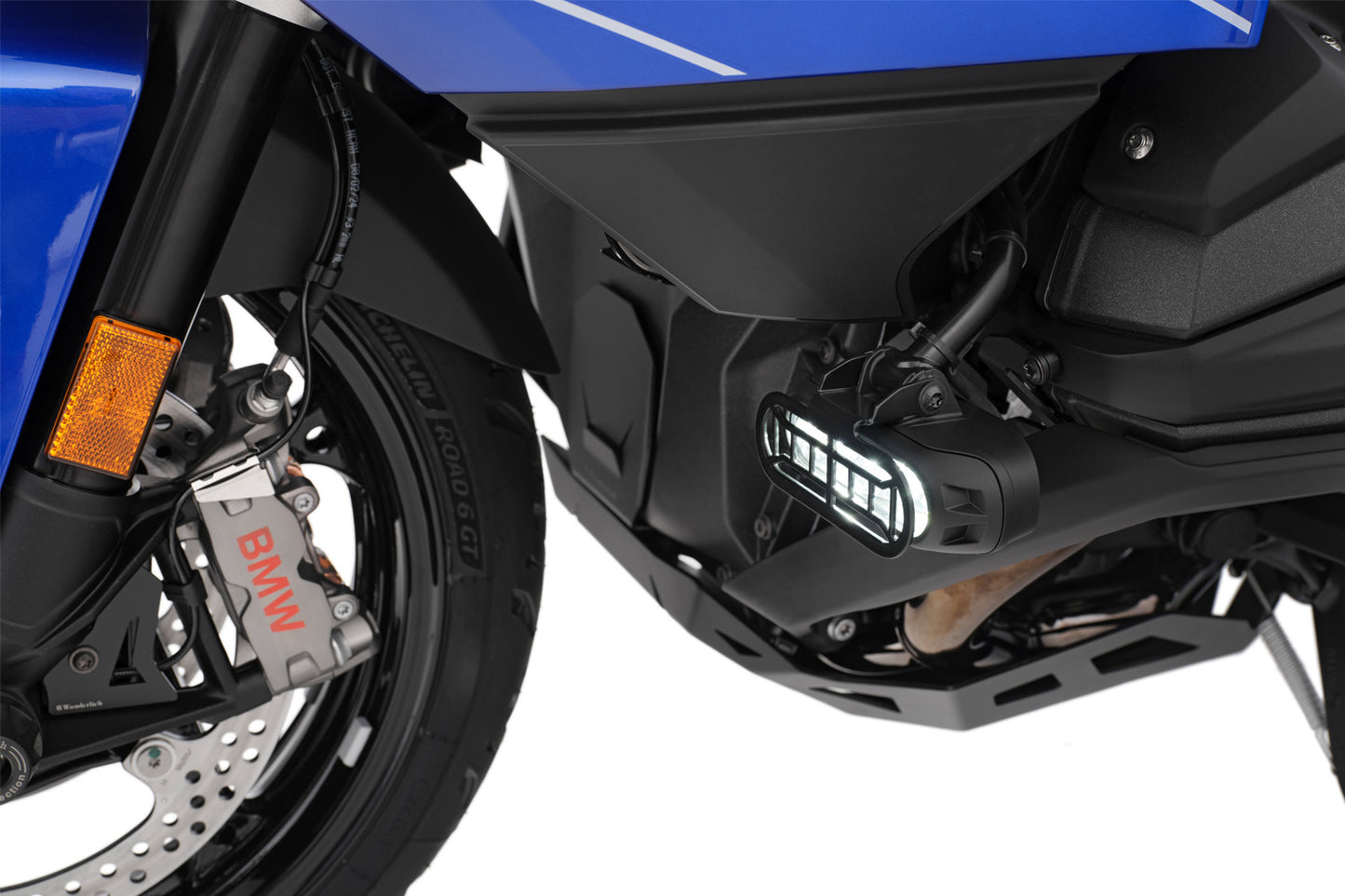 Headlight guard for original LED auxiliary headlights R 1300 RT - black