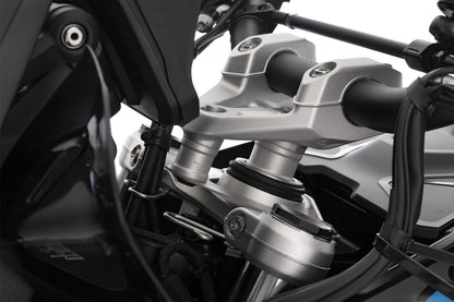 Handlebar Riser ERGO GS - 25mm - silver for Telelever models