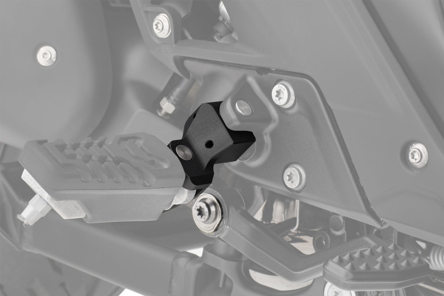 ERGO Rider Footrest Lowering Kit for BMW R 1300 RT - black