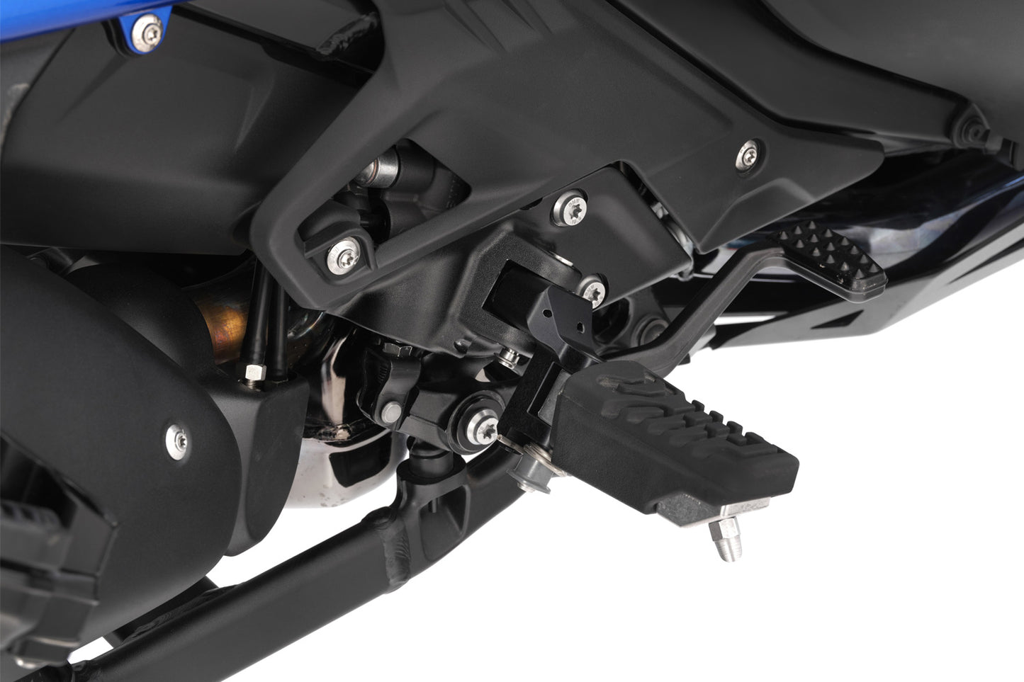 ERGO Rider Footrest Lowering Kit for BMW R 1300 RT - black