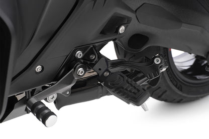 ERGO Rider Footrest Lowering Kit for BMW R 1300 RT - black