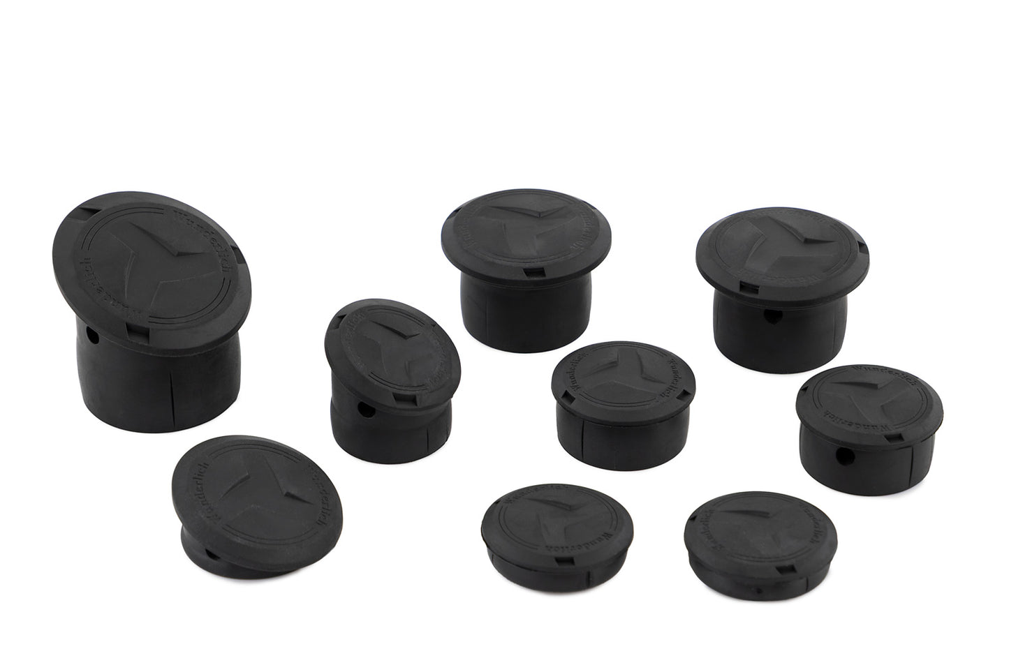 Wunderlich frame plug set, 9-piece – R 1300 R - Set - black