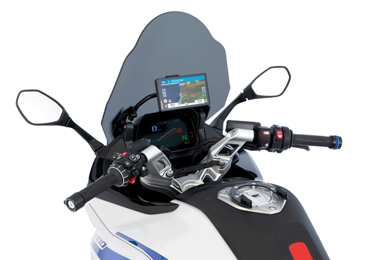 Wunderlich navigation relocation / device holder R 1300 RS - black