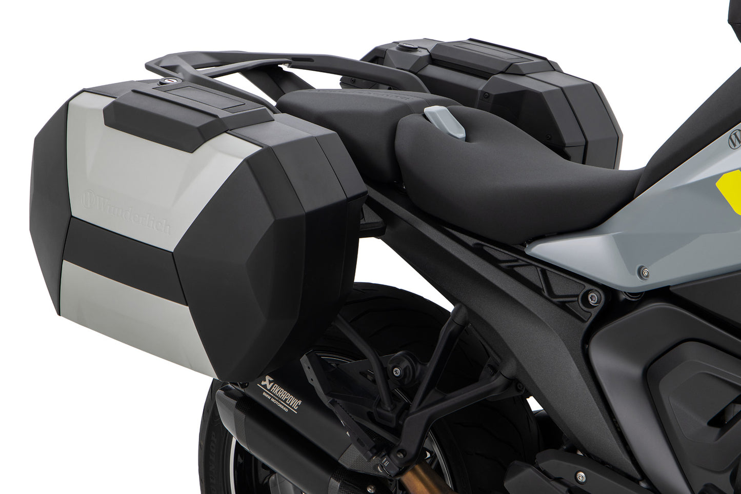 Luggage system Vario case X-CASE R 1300 R/RS - with BMW luggage Mounts - black-silver