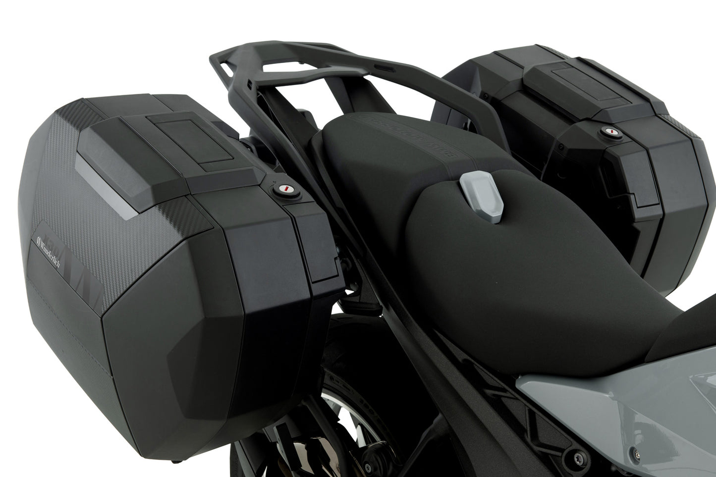 Luggage system X-CASE X30 R 1300 R/RS with BMW luggage mounts - Set - carbon optic