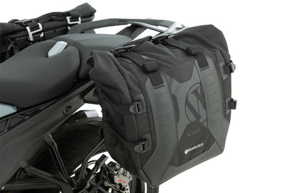 Luggage system X-BAG X32 R 1300 R/RS with BMW luggage mounts - Set - black
