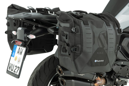 Luggage system X-BAG X32 R 1300 R/RS with BMW luggage mounts - Set - black